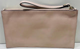 Michael Kors MK Jet Set Wristlet Purse/Wallet/Clutch Rose Pink Pebble Grain