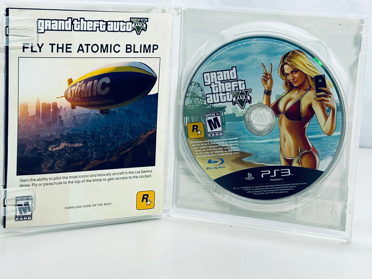 PlayStation PS3 Game Grand Theft Auto V Five