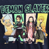 Demon Slayer Graphic Tee Black Adult M