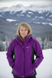 Free Country Winter Ski Coat Purple Black w/Removable Liner Ladies S