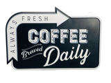 Metal Art Coffee Art Decor Coffee Bar Wall Art