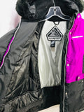 ZeroXposure Ski Coat Purple Black Girls 10/12
#1013