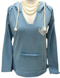 Coconut Creek Blue "Savannah Georgia" Lightweight Hoodie Ladies S