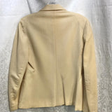 Vintage Duke University Cream Wool Blazer Jacket 1961 Moth Holes Adult SMALL