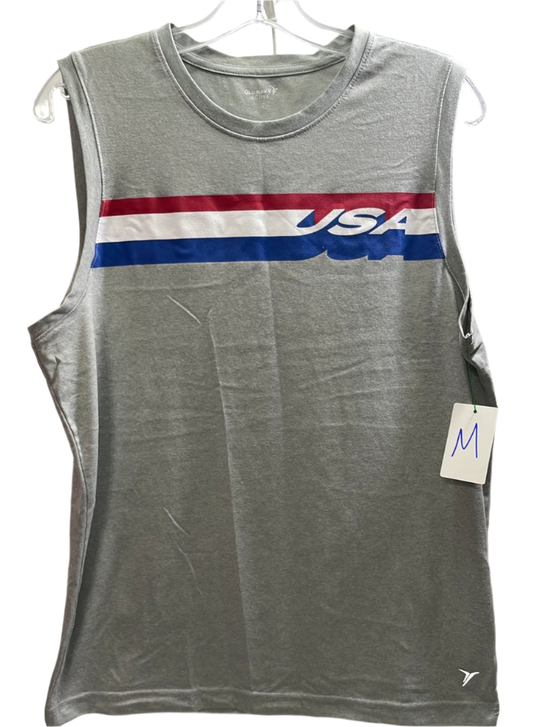 Old navy Active Sleeveless Tee Gray Mens M