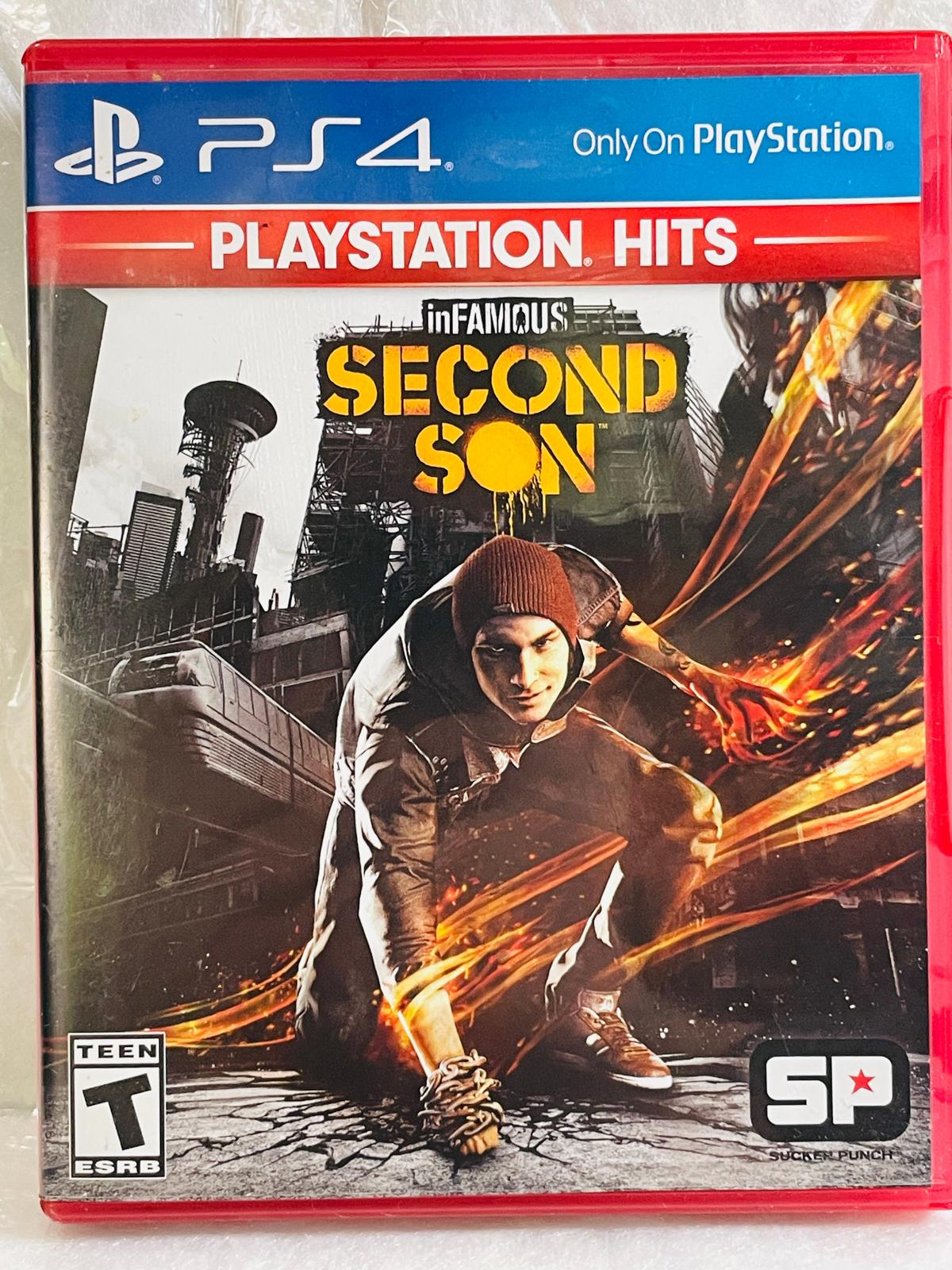 PlayStationPS4 Game inFamous Second Son