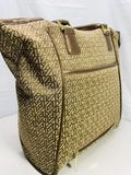 Anne Klein Luggage Signature Tote Bag Metallic Copper/Bronze Accents