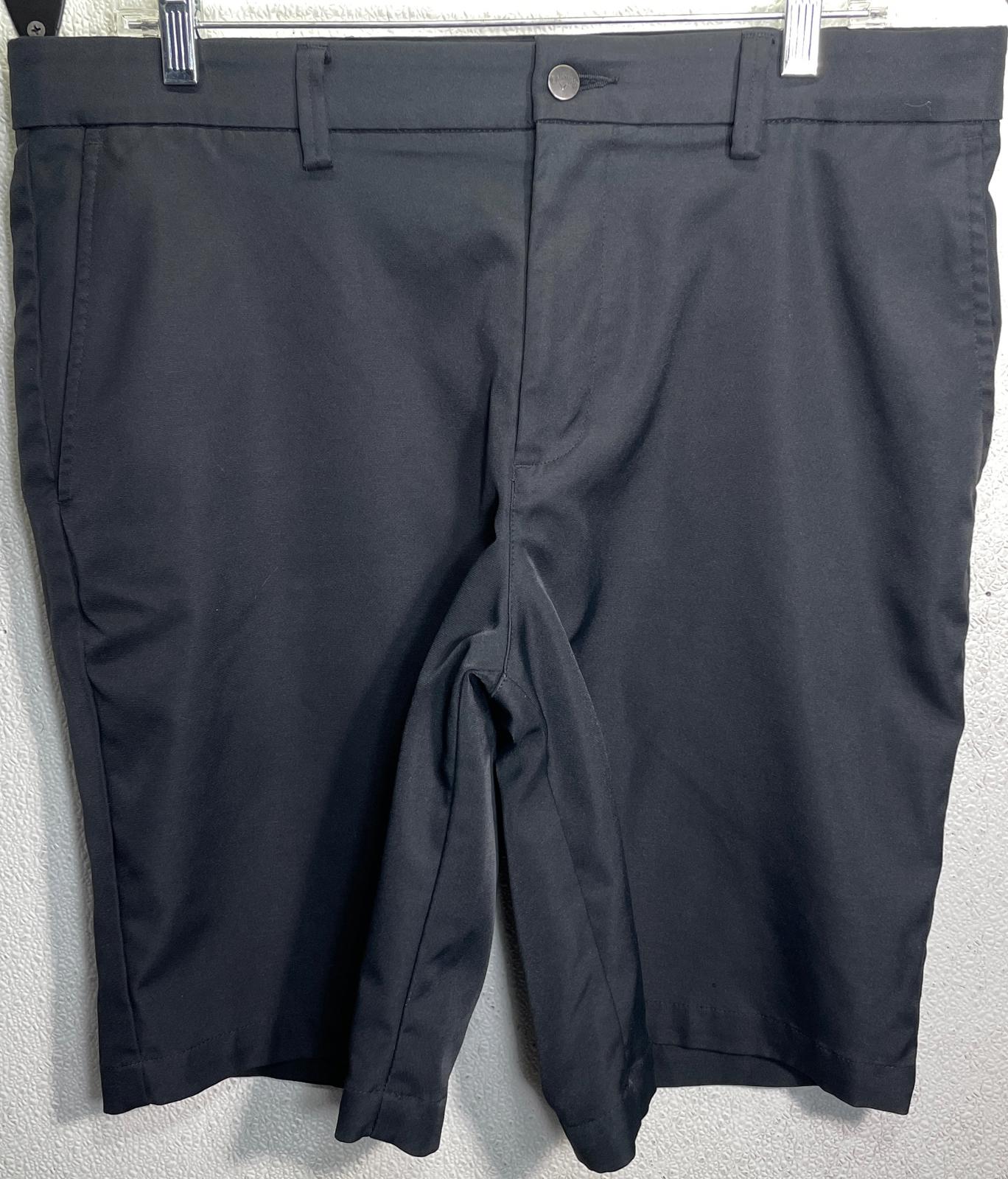 Calloway Golf Shorts Charcoal Black Mens 34