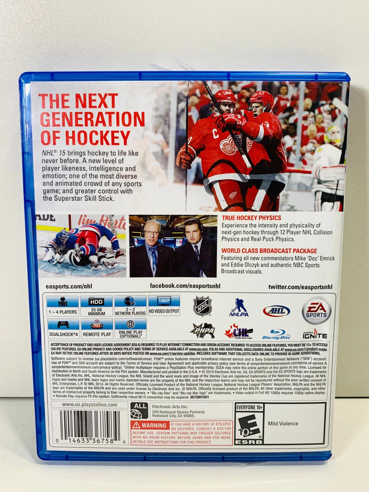 PlayStationPS4 NHL 15