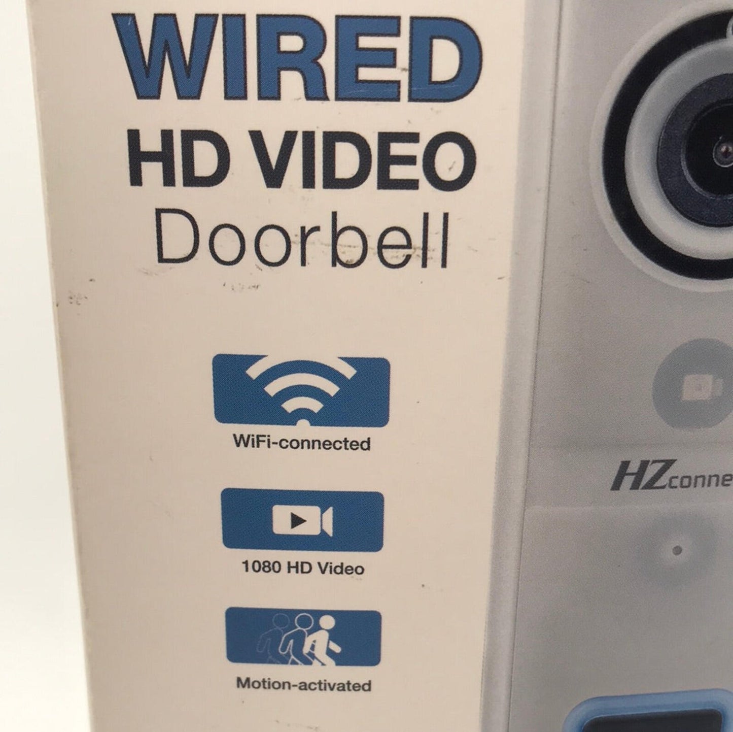 HZconnect Wired HD Video Doorbell with Motion Activation