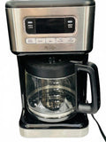 TESTED Mr Coffee 14 Cup Coffee Maker Matte Black Chrome Digital Display