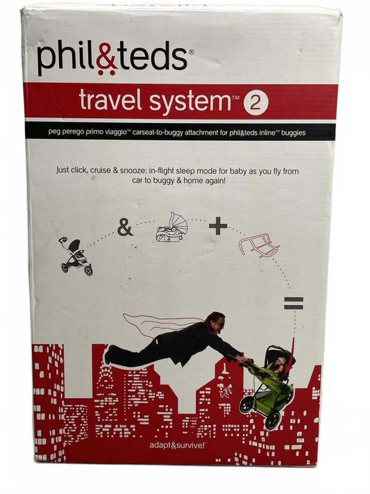phil&teds Travel System 2 Peg Perego Primo Viaggio Carseat-to-Buggy Attachment