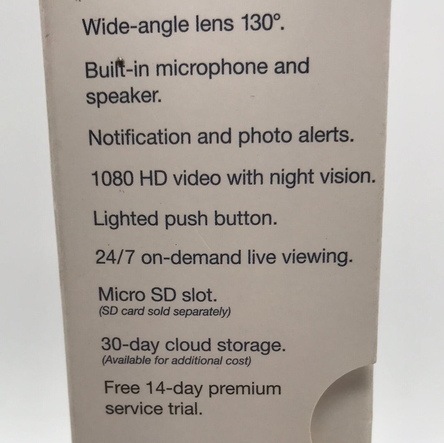 HZconnect Wired HD Video Doorbell with Motion Activation