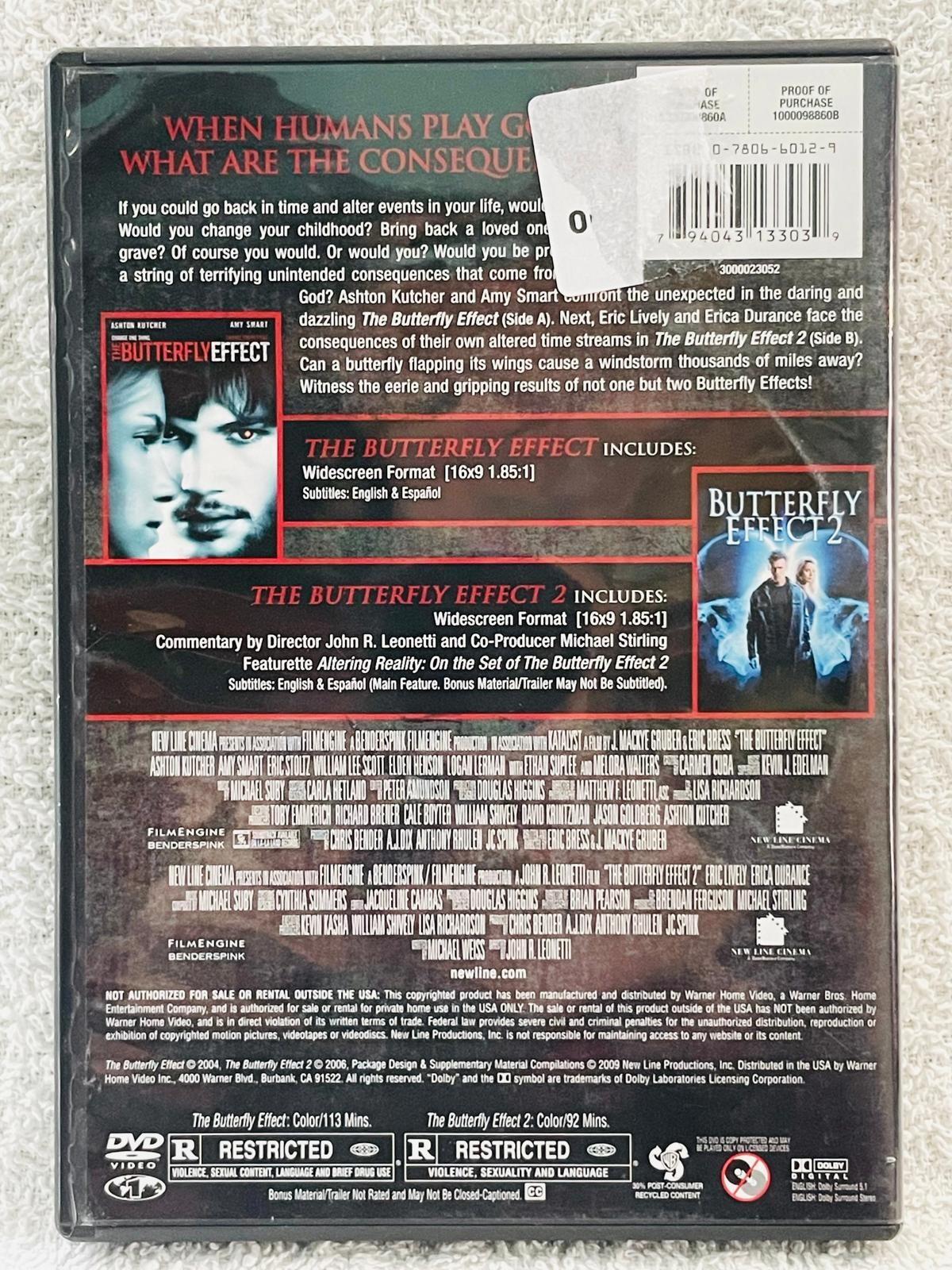 Double Feature The Butterfly Effect 1 & 2