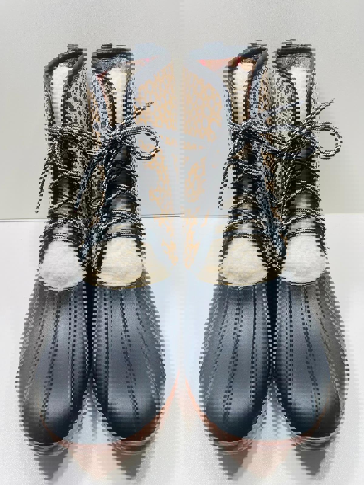 NWOT! Simply Southern Leopard Spot Duck Boots Ladies 9