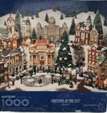Uncounted Open Box: Springbok 1000 Piece  Puzzle Christmas in the City Series