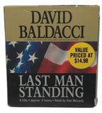 AUDIO BOOK ON CD - DAVID BALDACCI - Last Man Standing