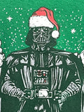 Star Wars Christmas Graphic Tee Shirt Darth Vader GREEN Adult 2X