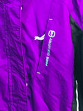 Free Country Winter Ski Coat Purple Black w/Removable Liner Ladies S