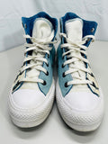Converse You Chuck 70  Hi Top Mismatched Print Platform Shoes Wmns 8.5