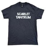 Band tee One Size Scarlet Tantrum Pop Rock Female Musician Black & White Tee