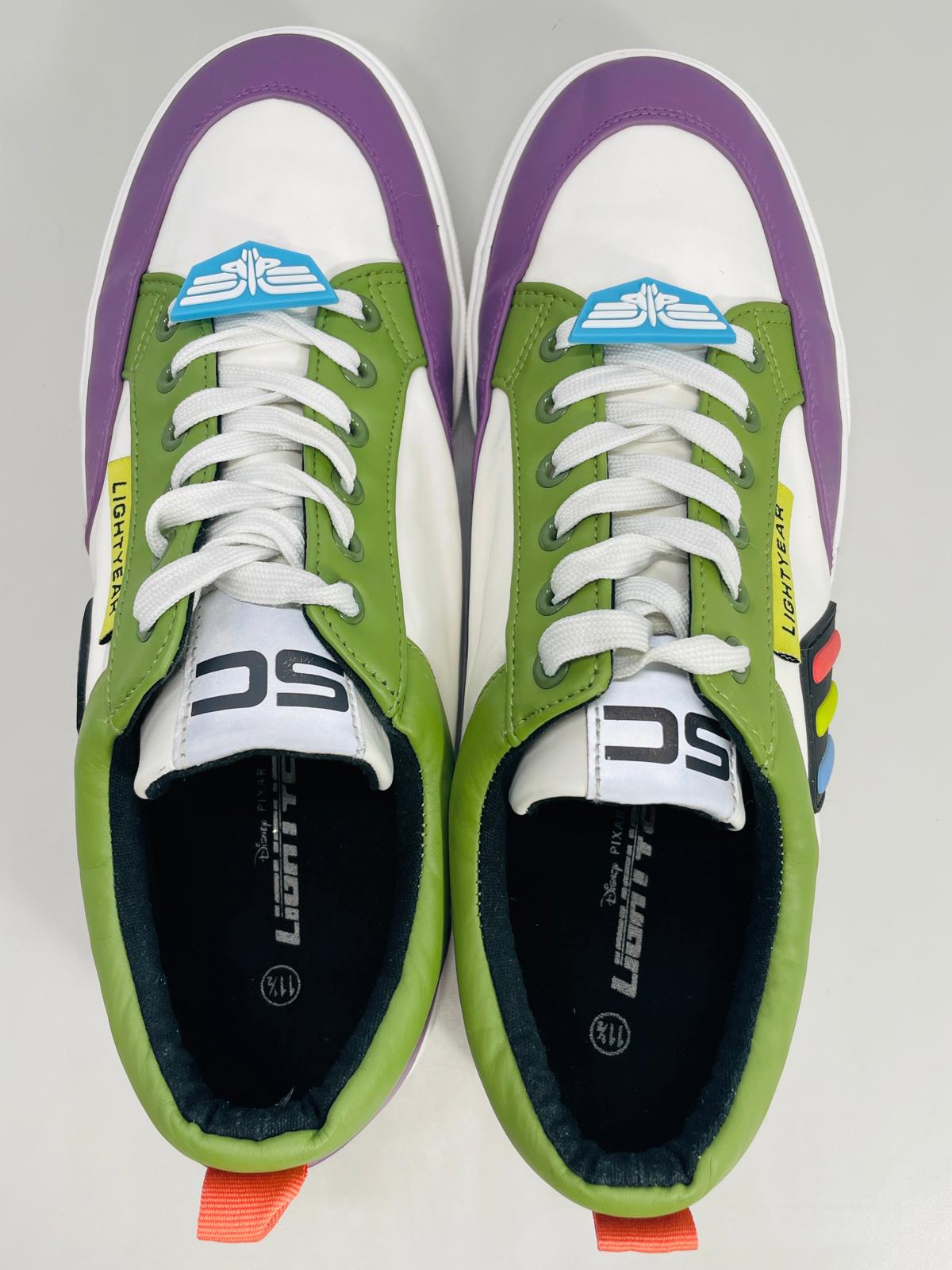 Disney Pixar Buzz Lightyear Toy Story Sneaker Lace Up Shoe Mens 11.5