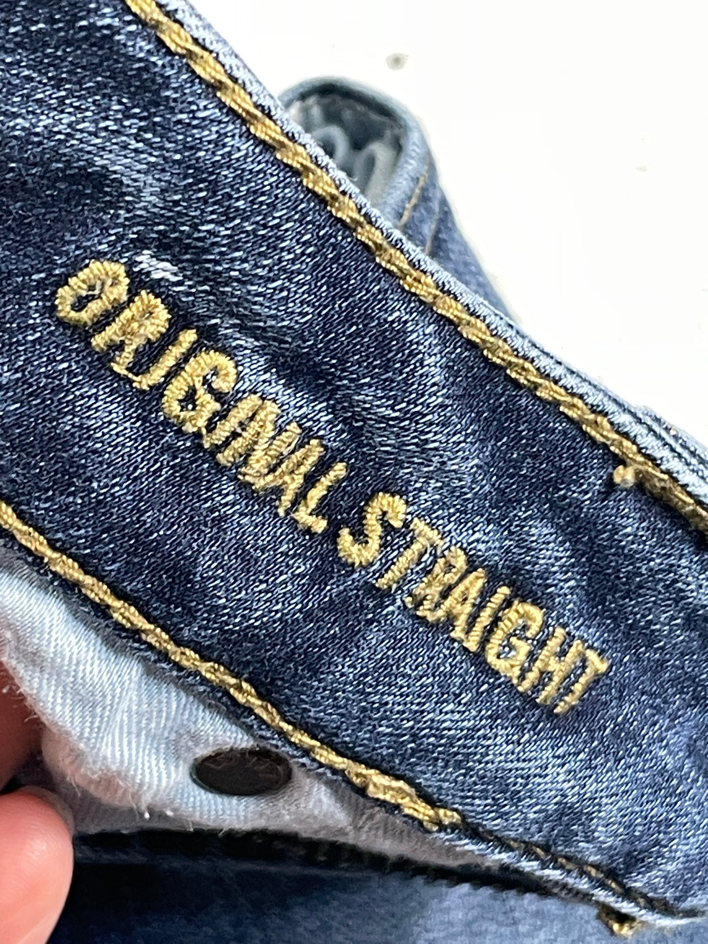 American Eagle Outfitters Blue Jeans Denim Extreme Flex Straight Leg Mens US 30 x 32