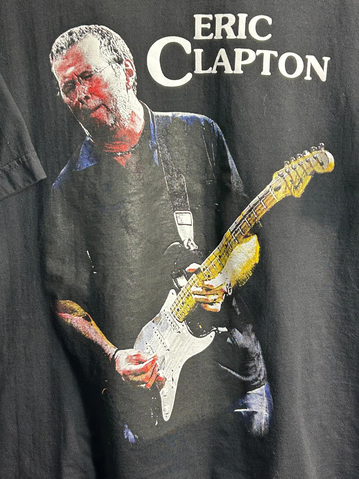 EmoBug Black Graphic Tee "Eric Clapton" Adult L