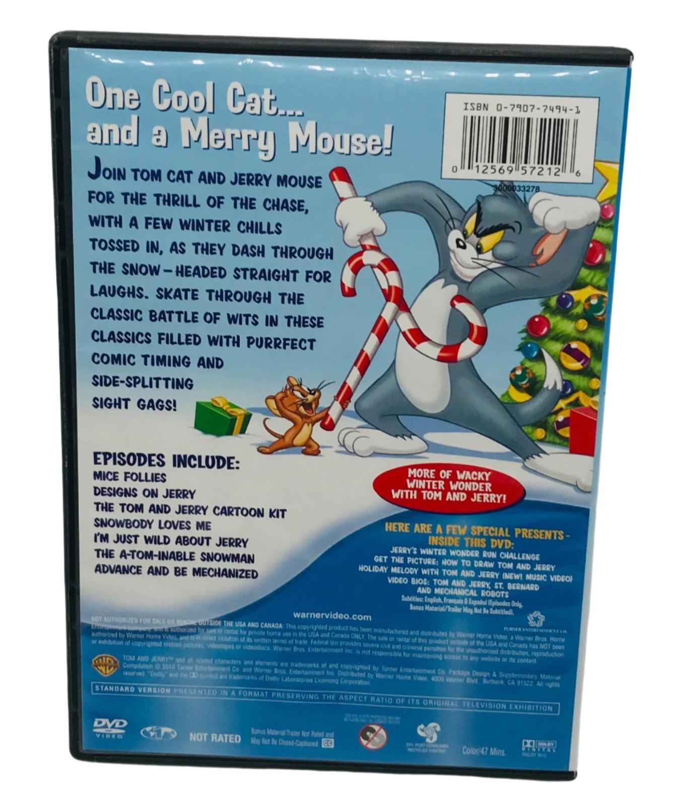 DVD: TOM AND JERRY PAWS FOR A HOLIDAY
