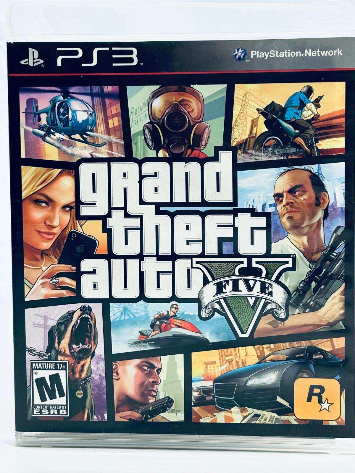 PlayStation PS3 Game Grand Theft Auto V Five