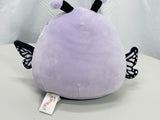 Squishmallows 8" Bibiana Purple Butterfly LT WEAR/Damage Freshly Laundered