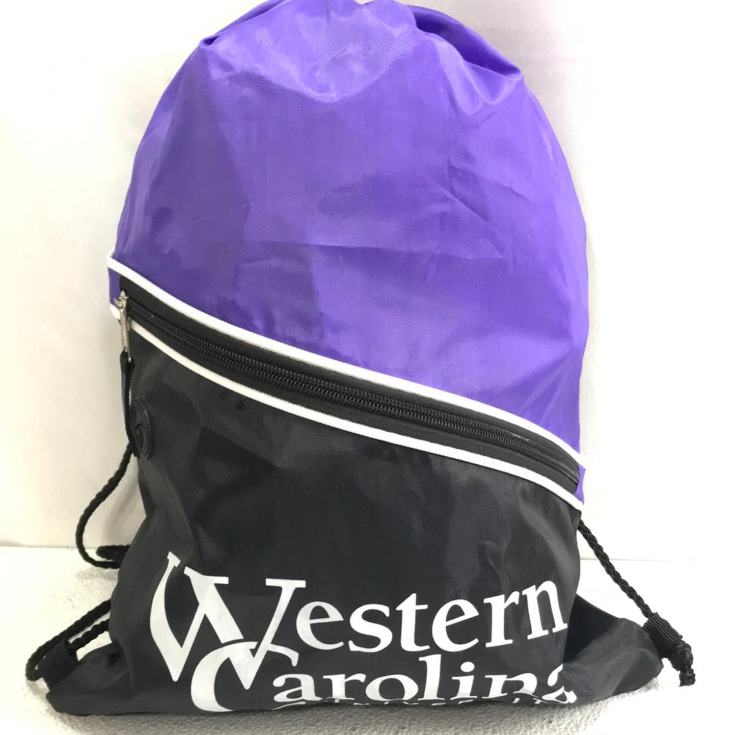 Western Carolina University Drawstring Backpack Bag