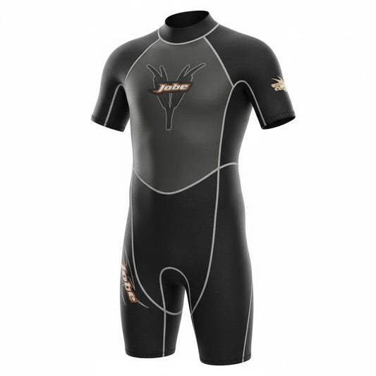Jobe Sports Neoprene Wetsuit Shorty Black/Gray Youth XL/Ladies Small