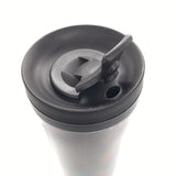 Starbucks 2011 Tall 20 fl oz Double Wall Insulated Tumbler Black with Green Logo