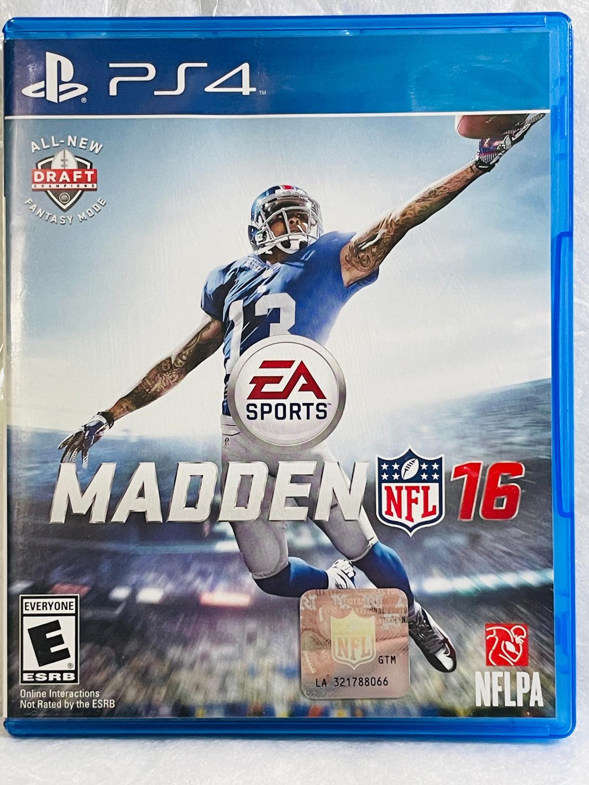 PlayStationPS4 Game Madden 16