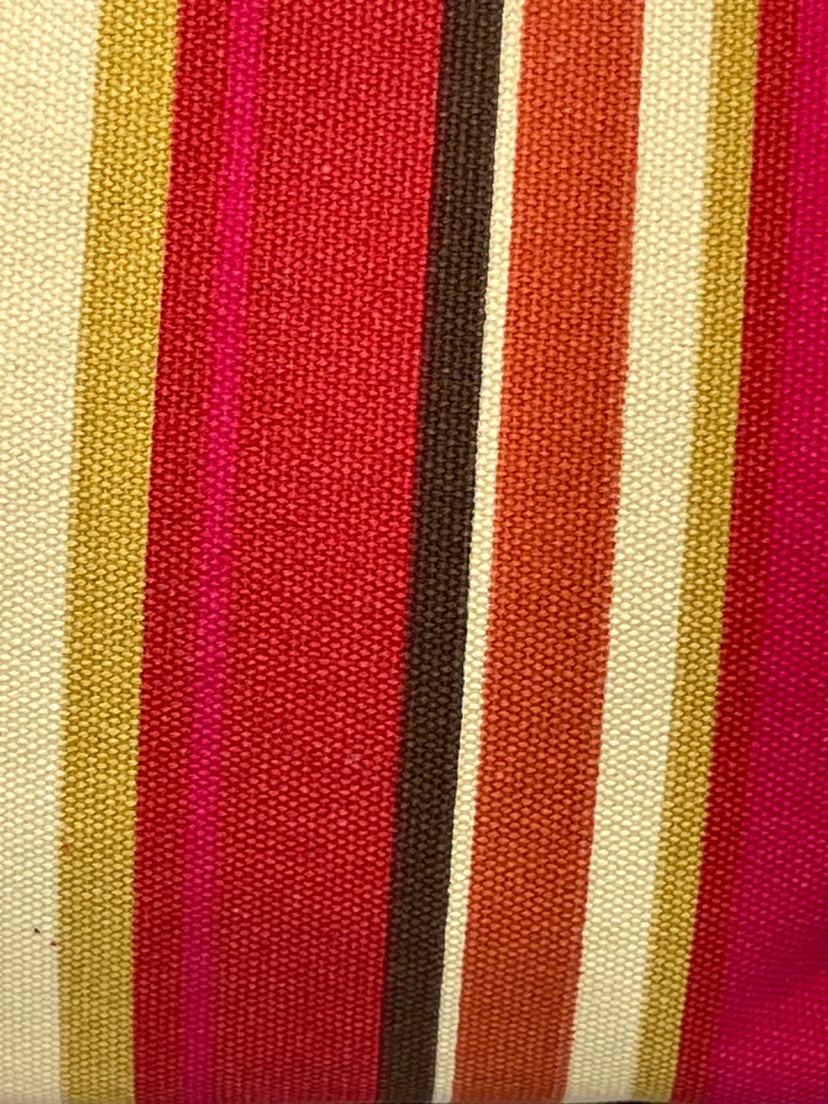 Merona Purse Multi Color Pink Gold Tan Shoulder Straps 3 Large Pockets