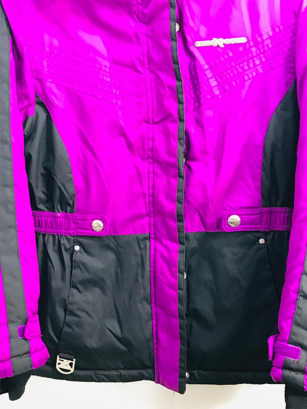 ZeroXposure Ski Coat Purple Black Girls 10/12
#1013