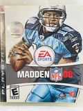 PlayStation PS3 Game Madden 08