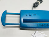 TESTED NoviTech Paper Shredder Blue Strip Cut Sits on Top Of Can