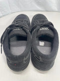 Vans Off The Wall Shoes Bearcat All Black White Stitching M 7.5 / W 9