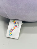 Squishmallows 8" Bibiana Purple Butterfly LT WEAR/Damage Freshly Laundered
