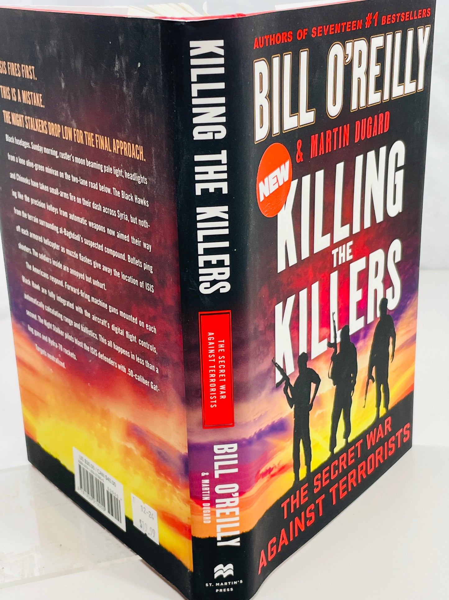 NEW! Hardcover Book 2022 KILLING the KILLERS by Bill O'Reilly