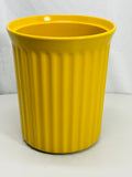 Kitchen Utensil Holder MUSTARD YELLOW Melamine Plastic