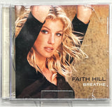 1999 Music CD Faith Hill Breathe Case is damaged