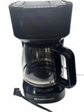 Toastmaster 12 cup Coffee Maker Gloss Black Fully Tested