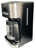 TESTED Mr Coffee 14 Cup Coffee Maker Matte Black Chrome Digital Display