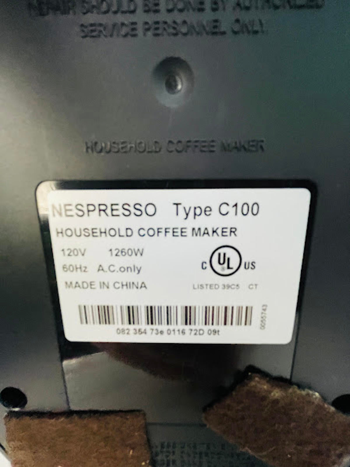 Nespresso Essenza Automatic Espresso Machine Black