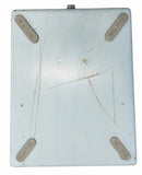 Vintage Mid Century Borg Scale Baby Blue Robins Egg Blue Bubble Glass Rusting