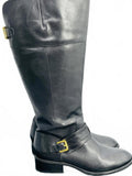 Lauren Ralph Lauren Tall Black Leather Boots Ladies 6B
