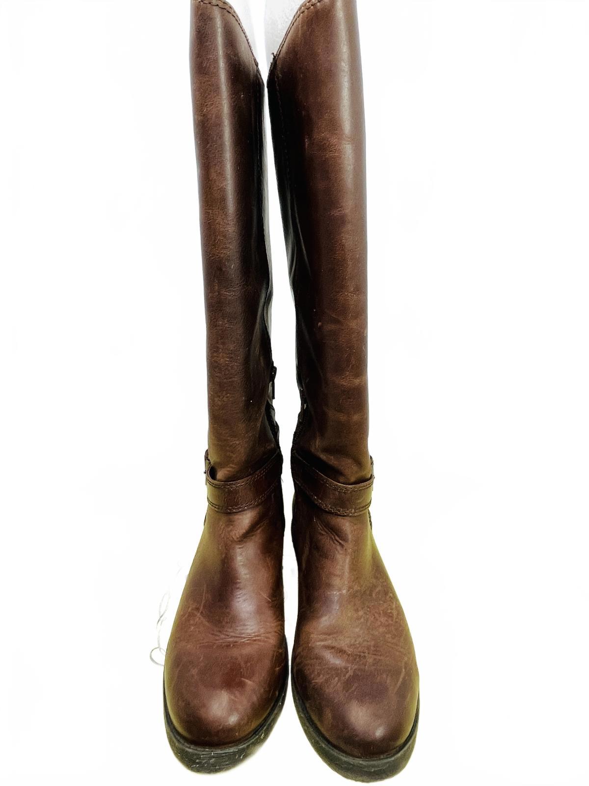 Lucky Brand Falta Tuscany Bridle Tall Leather Boots Ladies 6.5